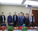 中鐵二十一局四公司與甘肅盛朝實業集團就武簽訂戰略