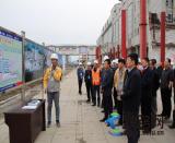 中國鐵路總公司副總經(jīng)理王同軍到二十三局哈佳鐵路佳