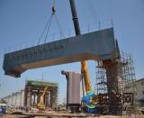 中鐵二十一局四公司銀吳項目部銀川動車所跨包蘭鐵路