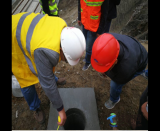 上海鐵路局質(zhì)監(jiān)站到十五局杭黃項目部監(jiān)督檢查