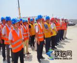 中鐵十一局二公司合蕪鐵路項目四頂山路下穿淮南鐵路