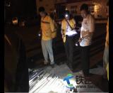 中鐵七局黃岡西站改造工程要點施工首戰告捷