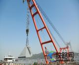 五峰山長江大橋索鞍全部“鞍”裝到位