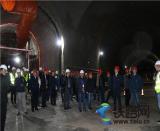 中蘭鐵路標準化建設現場觀摩會在中蘭客專4標舉行