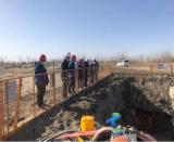 蘭州鐵路局質監站到中鐵二十一局四公司酒額項目部 檢