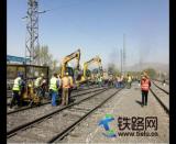 中鐵二十一局四公司大武口火車站改造施工拉開序幕