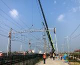 孔壟站硬橫梁架設被同行盛贊“破紀錄”