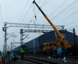 我國西部地區首個萬噸重載列車車站神木西站改造完成