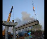 哈牡電氣化改造工程再傳捷報 K99箱梁架設(shè)順利完成