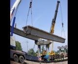 哈牡鐵路電氣化改造工程 濱綏線K28+822.79立交橋順利