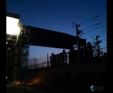 齊富公路嫩大段A1標第一次正式頂推成功